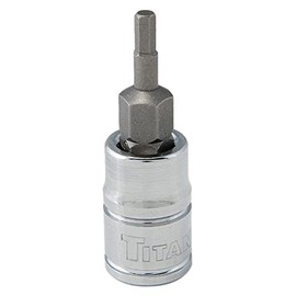 Titan 15600 1/4-Inch Drive x 2.5mm Hex Bit Socket