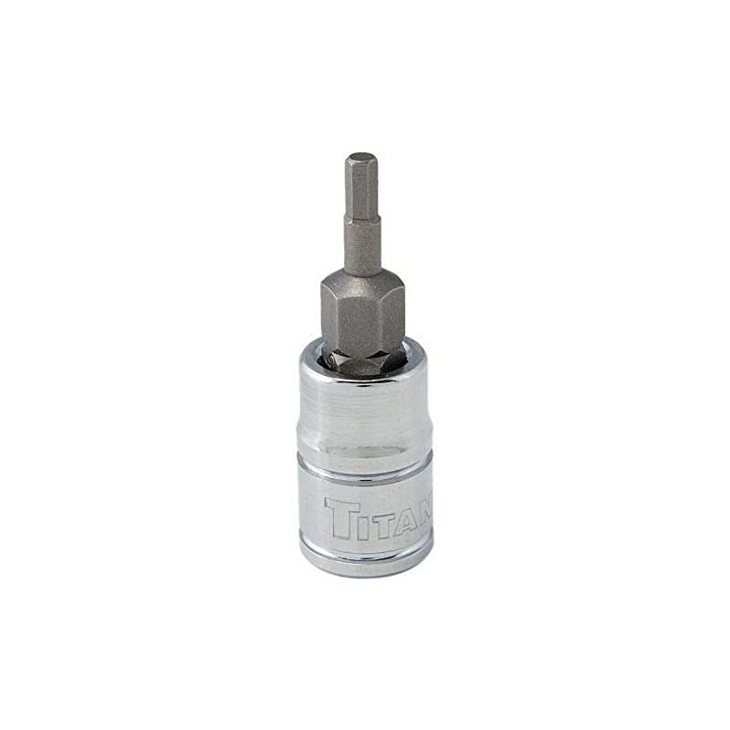 Titan 15600 1/4-Inch Drive x 2.5mm Hex Bit Socket