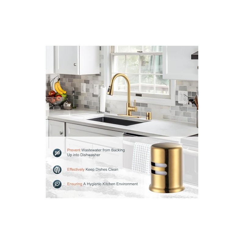 Dishwasher Air Gap Cover, Dishwasher Air Gap Cap for Kitchen