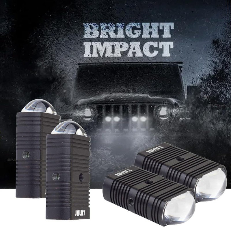 JALN7 LED Light Pods Spotlights Off road MOTO 80W lamp