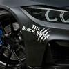 160 mm x 90 mm The Black Beast Car Sticker