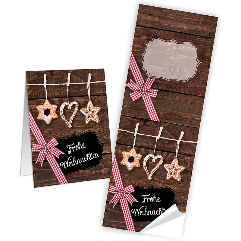 Logbuch-Verlag 10 Cookie Bags with Window & Foil Insert +