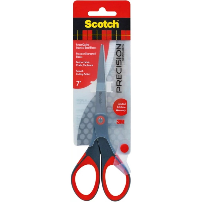 Scotch 7" Precision Scissors, Great for Everyday Use (1447)