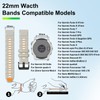 22mm & 26mm QuickFit Silicone Watch Band for Garmin Fenix