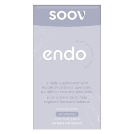 Endo by Soov | Multivitamin to Support Endometrial Health | 60 Vegan Capsules | G&G Vitamins