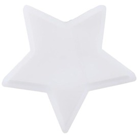 Moldes de silicona de cinco puntas con estrellas, moldes de silicona para coche, para hacer abalorio de aroma, jabón, fondant, vela