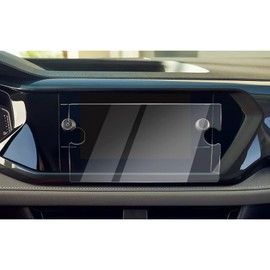 CDEFG Kompatibel mit VW Polo AW Taigo 2022 2023 2024 Navigation Schutzfolie Tempered Glas 9H Kratzfest 8 Zoll GPS Transparent Displayschutzfolie Auto Navi Folie Zubehör (8 Zoll)