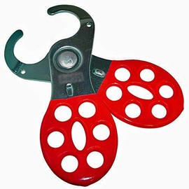 Lock Off HASP 38mm | Lockout Personal Protection / Construction Site Safety, Pack of 1 - K20038D