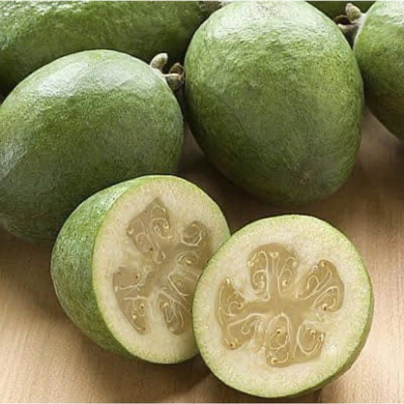 Home-Growth Feijoa Sellowiana, Pineapple Guava - 1 Pound Fresh Fruits