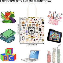 WCGXKO Comedy Tv Show Inspired Gift Comedy Tv Show Fans Merchandise Tote Bag (b99TOTE)