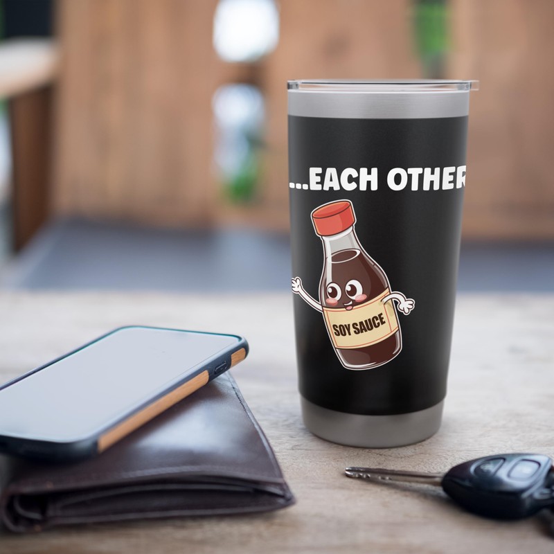 Chow Mein And Soy Sauce Matching Couple Outfits Stainless Steel