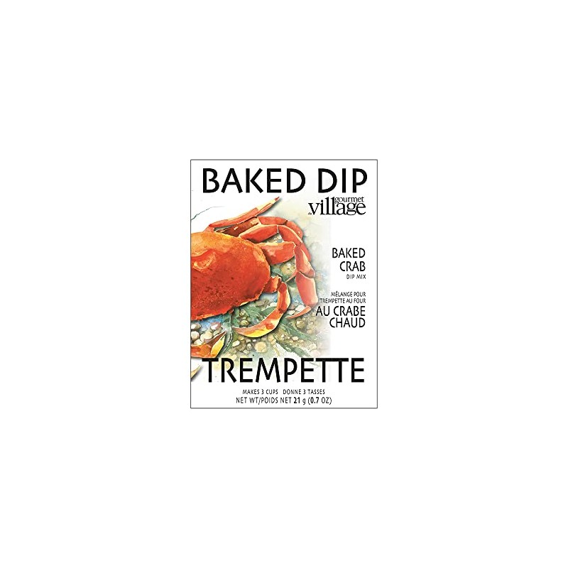 Gourmet Village Dip Mix Hot Crab - 0.7 oz