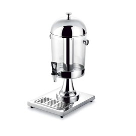 Drink Dispenser with Stand 4.4 Gallon 16L, Cold Beverage Dispenser With Stand, Iced Drink Dispenser for Parties Water Dispenser with Ice Container, Drip Tray,Spigot (2.2 GAL)