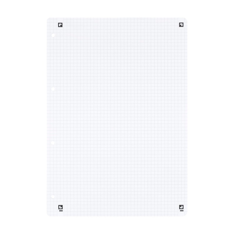 Oxford 400131466 Ring Binder Inserts A4 50 Sheets Line Style