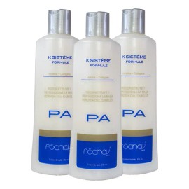 Kit 3 K Sisteme Formule Keratina + Colágeno 250ml Fochev P