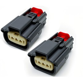 2pcs 3 Way Ignition Coil or Sensor Connector Pigtail Kit Compatible with Ford Mazda