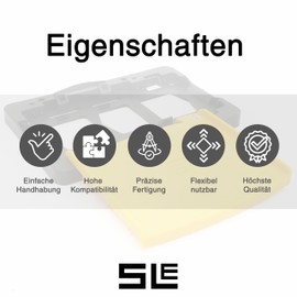 SLE Professional Guide Rail Adapter for Dewalt DCS331 Jigsaw Adapter for Makita/Festool/Bosch/Mafell/Einhell/Milwaukee/Metabo Guide Rail