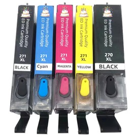 BJ-INK 270XL 271XL 270 271 XL Refill Ink Cartridges Compatible for Pixma MG5720 MG5721 MG5722 MG6820 MG6821 MG6822 MG7720 TS9020 TS6020 TS8020 TS5020
