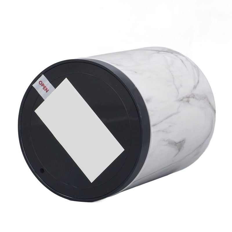 Marble Pattern Pen Holder Beautiful Marble Pattern Anti Slip ABS