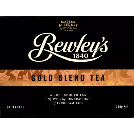 Bewley's Award Winning Gold Blend Tea 80 Count Premium Irish Tea Bags