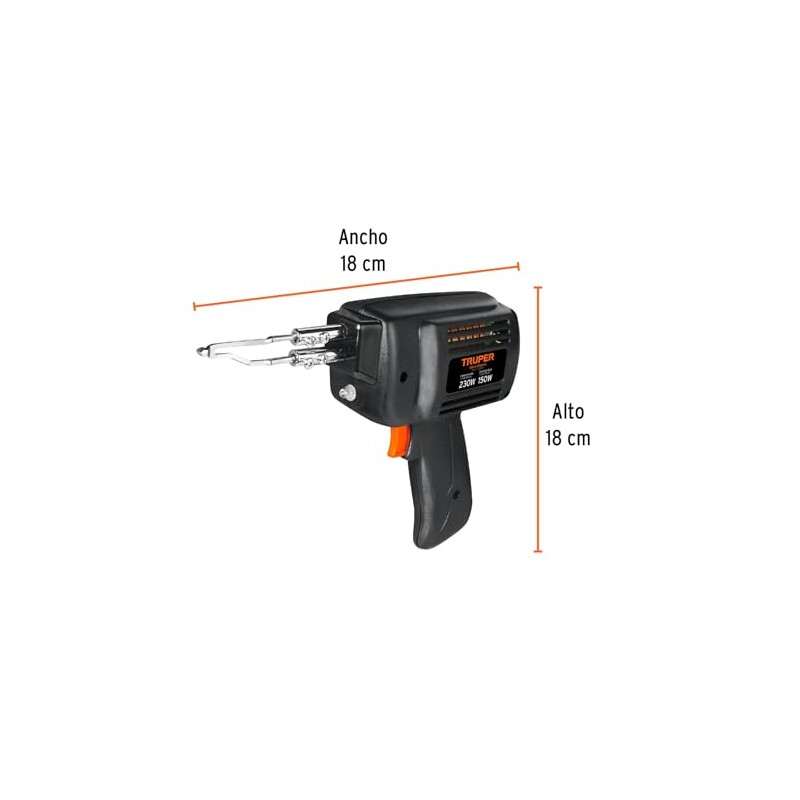 Truper CAU-230, Cautín tipo pistola de 230 Watts