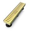 WEBANG 12 Inch Linear Shower Drain Rectangular Floor Drain with