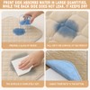 4 Pcs Absorbent Incontinence Chair Pads, 50x50cm Washable Chair Mats