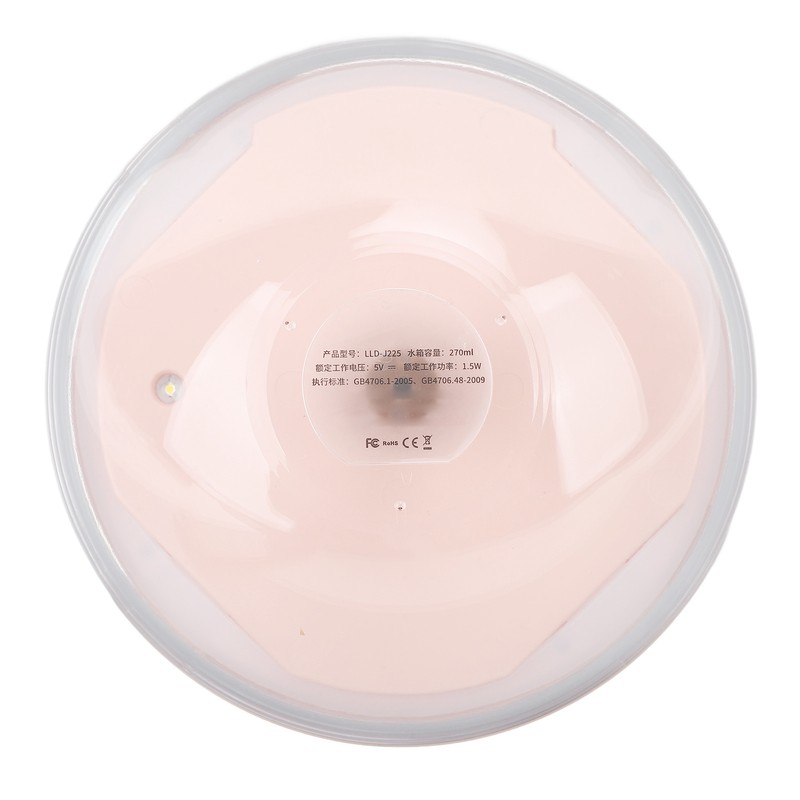 Essential Oil Diffuser Mini LED 270ml Pink Eternal Flower Aroma