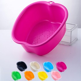 Foot Bath Bowl, Thick Sturdy Plastic Foot Tub, Foot Bath Tub, Foot Spa Foot Care Pedicure, Detoxification, Against Callus, Athlete's Foot and More