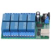 8 Channel Relay Module DC12V UART Serial Port Switch PLC
