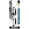 Zebra Pen V-301 Fountain Pen, Stainless-Steel Barrel, Fine Point, 0.7mm,