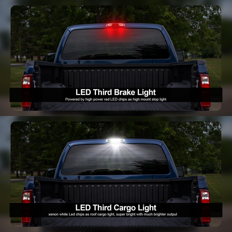LED 3rd Third Brake Light Compatible with F250 F350 F450