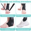 Lightweight Adjustable Lace-up Ankle Support Stabilizer Ankle Braces, Adjustable Compression