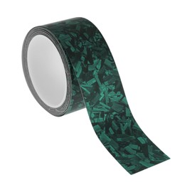 X AUTOHAUX Pinstripe Tape 30mmx8.5m Forging Pattern Car Stripes Pinstripe Decals for Car Motorcycle and Boat Racing Stripes DIY Stickers Matte Green 1 Pcs