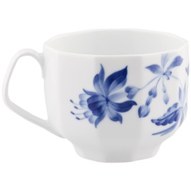 Royal Copenhagen 1025330 Blomst Cup & Saucer, 8.7 fl oz (220 ml), Fuchsia, Wedding Gift, Gift