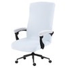 Stretch Computer Office Chair Cover with Armrest Covers Durable Zipper