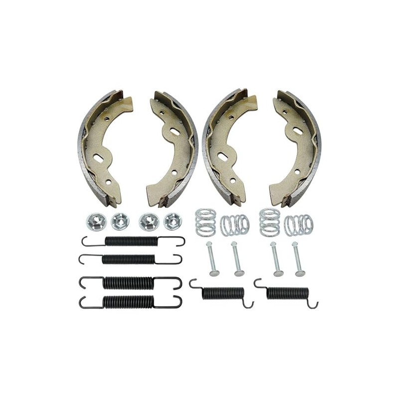 Aootiver Replacement for Brake Shoes Springs Pins Kit E-Z-GO Medalist/TXT/RXV/Workhorse