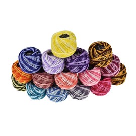 Hohopeti Cross Embroidery Thread for Crafts for Sewing Knitting and Jewelry Making Multicolor Creative Thread Kit
