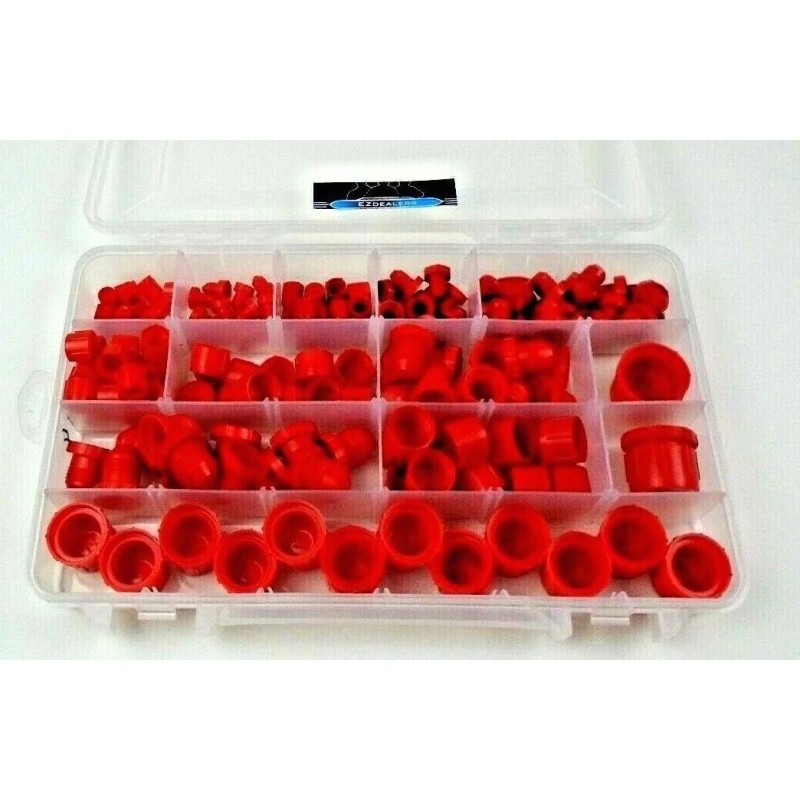 EZ- CAPS/PLUGS JIC Plastic Cap and Plug Kit Set 164pcs