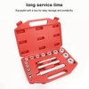 17pcs Small Bearing Extractor Bearing Pads Installation and Disassembly Tools