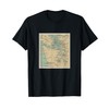 Puget Sound Lighthouse Map T-Shirt