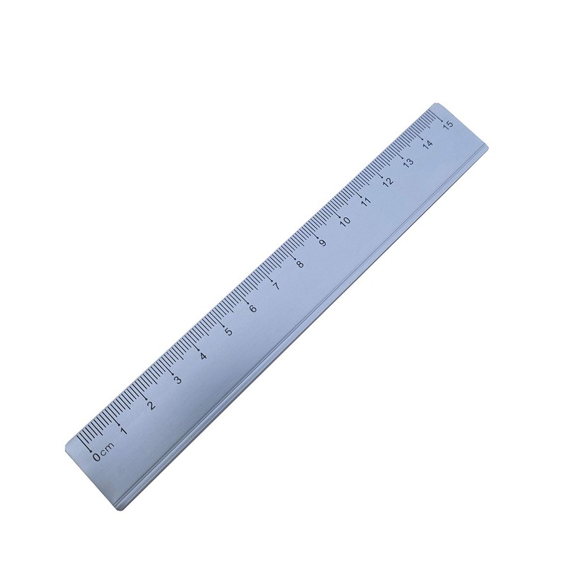 Accod Aluminum Alloy Ruler Set Math Ruler Geometry Tool Set