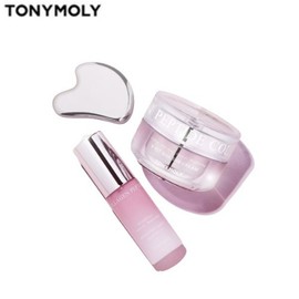 TONYMOLY Collagen Peptide Ampoule 30ml & Cream 50ml with Guasha Set 3items