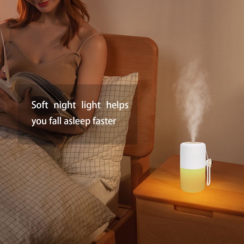 300ml Air Humidifier Mist Maker Sprayer Night Light USB Plug