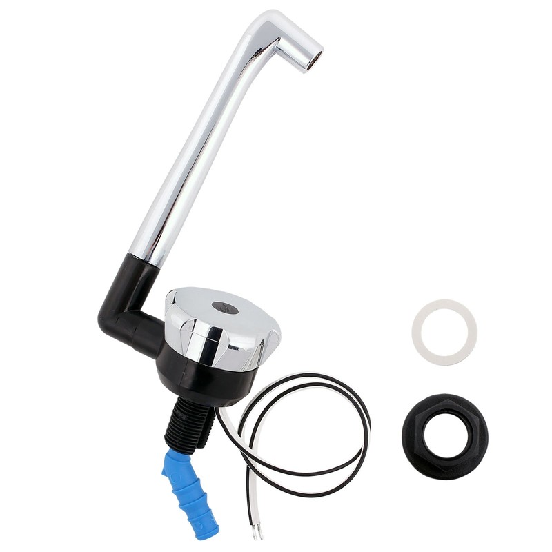 12 V Tap for Motorhome, Caravan, ABS Plastic, Height: 135