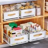Pull out Cabinet Organizer Fixed with Adhesive Nano Film,Heavy Duty