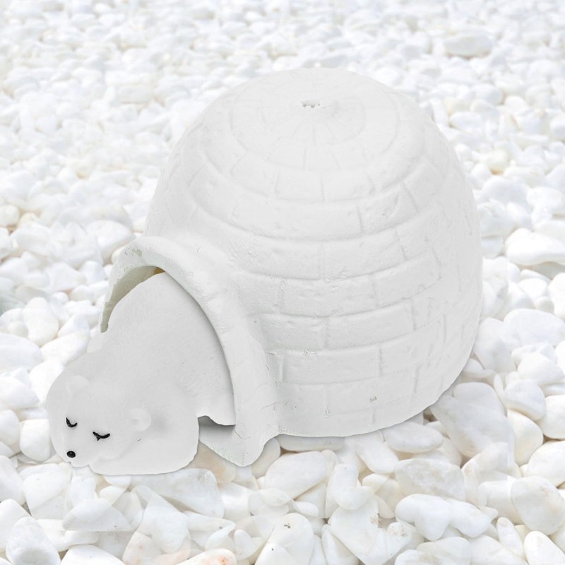 Gadpiparty Standing Ice House Model Ice House Cognitive Model Craft