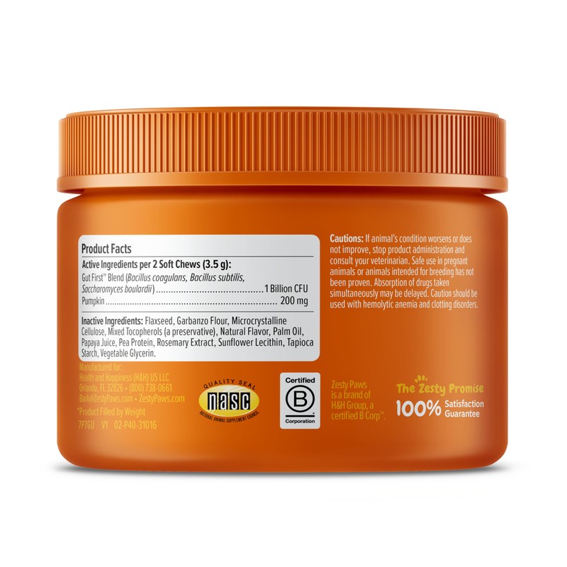 Puppy Probiotic, Pumpkin, 90ct Jar