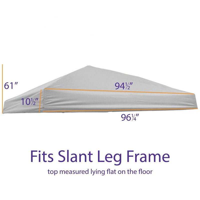 IMPACT CANOPY 021400001 Replacement Canopy Top, 94. 5" X 94.