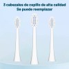 Lamgoa Cepillo De Dientes Dental Electrico Recargable 3 Cepillo Usb
